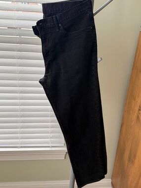 GAP Men's Straight Black Jeans 34x30